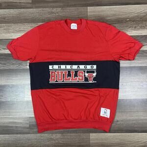 VTG 80’s Chicago Bulls NBA Nutmeg Mills Shirt Men’s Size XL